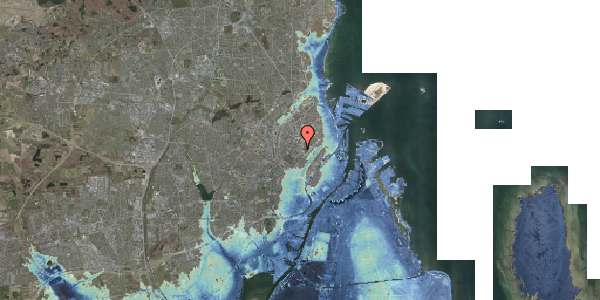 Stomflod og havvand på Alléen 3, 2. 212, 2200 København N