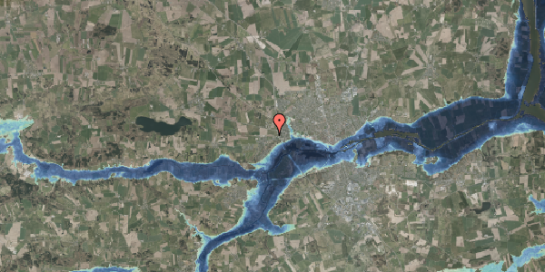 Stomflod og havvand på Elrovej 61, 8920 Randers NV