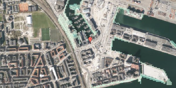 Stomflod og havvand på Sundkrogsgade 5A, 1. , 2100 København Ø