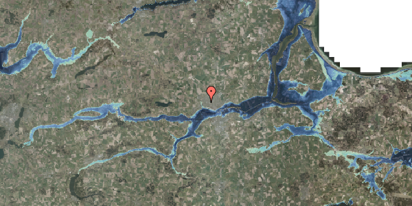 Stomflod og havvand på Nålemagervej 120, 8920 Randers NV