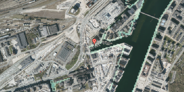 Stomflod og havvand på Skibbroen 6, 2450 København SV