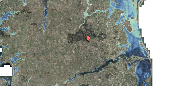 Stomflod og havvand på Kløvermarken 21, 9510 Arden