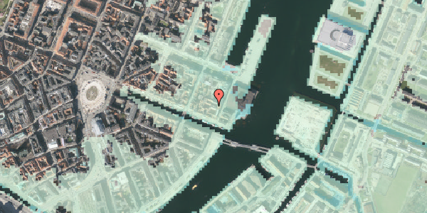 Stomflod og havvand på Kvæsthusgade 5C, 4. , 1251 København K
