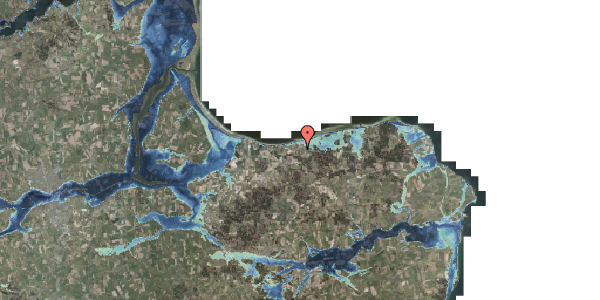 Stomflod og havvand på Kanneshøjvej 37A, 8585 Glesborg