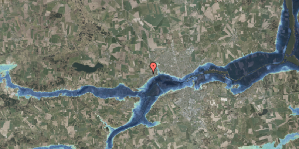 Stomflod og havvand på Elrovej 19, 8920 Randers NV