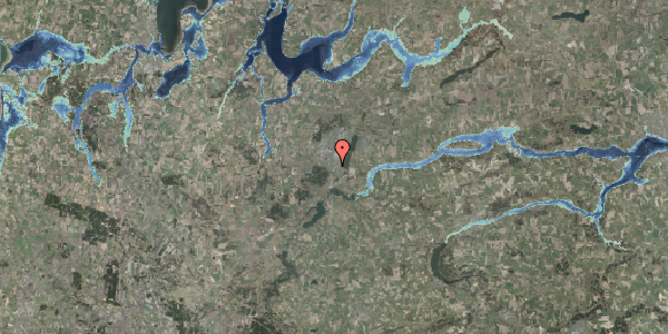 Stomflod og havvand på Hybenvej 2B, 8800 Viborg