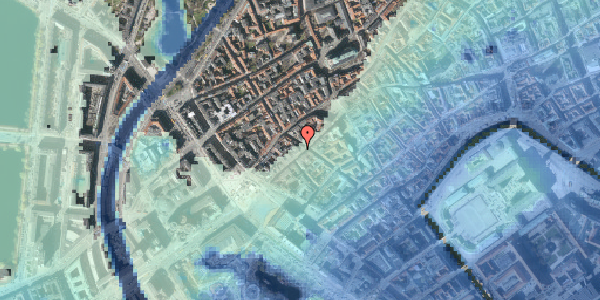 Stomflod og havvand på Frederiksberggade 22, st. tv, 1459 København K