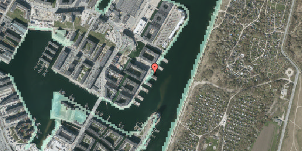 Stomflod og havvand på Teglholmens Østkaj 92, 1. , 2450 København SV
