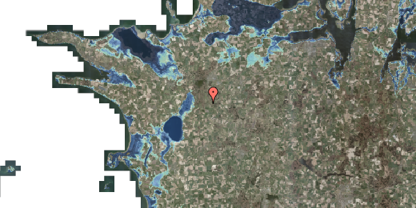 Stomflod og havvand på Åmosevej 1, 4450 Jyderup