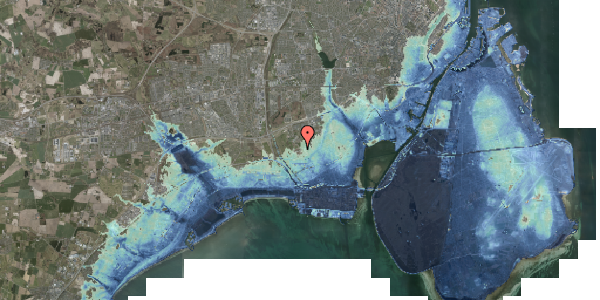 Stomflod og havvand på Filmbyen 4F, 2650 Hvidovre