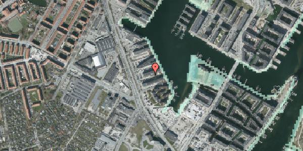 Stomflod og havvand på Frederikskaj 6, 4. , 2450 København SV