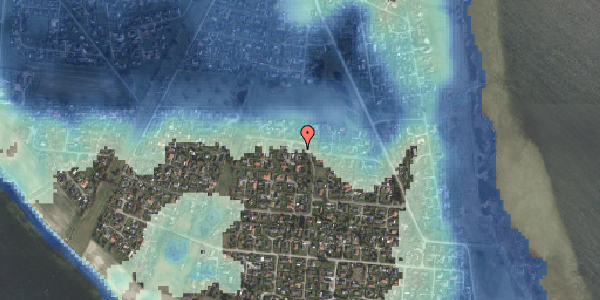 Stomflod og havvand på Krageholmsvej 65, 4736 Karrebæksminde