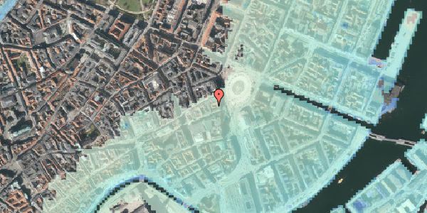 Stomflod og havvand på Kongens Nytorv 21C, 2. th, 1050 København K