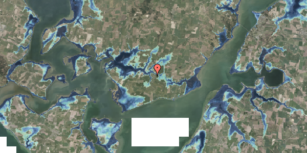 Stomflod og havvand på Asselsvej 184, 7990 Øster Assels