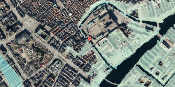 Stomflod og havvand på Frederiksholms Kanal 18, st. tv, 1220 København K