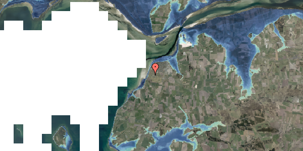 Stomflod og havvand på Golfvænget 1, 9670 Løgstør
