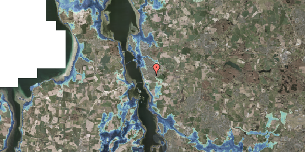 Stomflod og havvand på Gyldenstens Vænge 228, 3600 Frederikssund