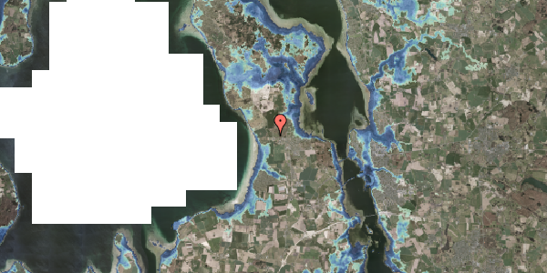 Stomflod og havvand på Slotsgården 22, 3630 Jægerspris