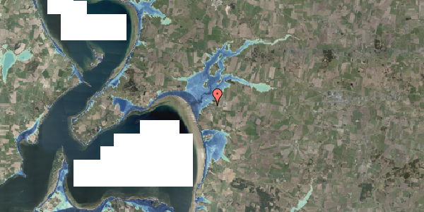 Stomflod og havvand på Lærkevej 5, 9631 Gedsted