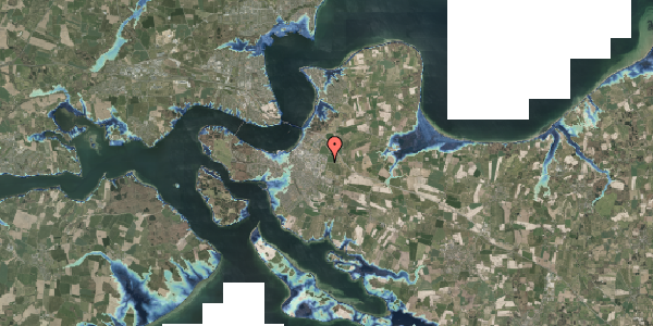 Stomflod og havvand på Korsholm Alle 12B, 5500 Middelfart
