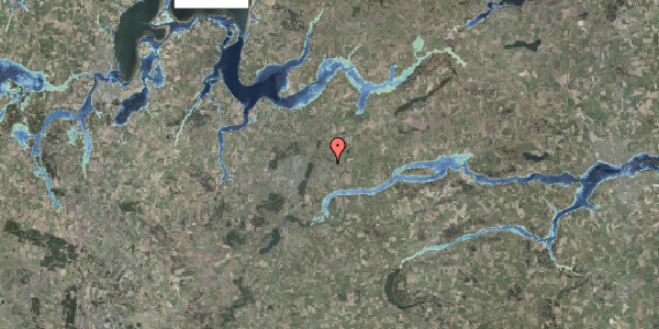 Stomflod og havvand på Palleshøje 134, 8800 Viborg