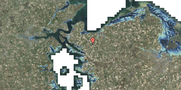 Stomflod og havvand på Aabylundvej 2A, 5580 Nørre Aaby