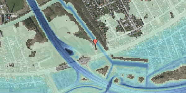 Stomflod og havvand på Gammel Køge Landevej 574, 2660 Brøndby Strand