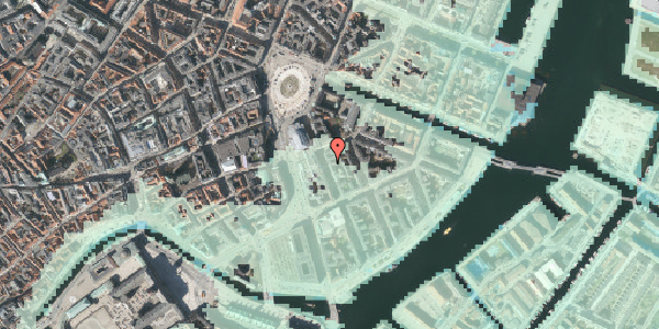 Stomflod og havvand på Tordenskjoldsgade 9, 2. th, 1055 København K