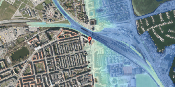 Stomflod og havvand på Hornemansgade 36C, st. , 2100 København Ø