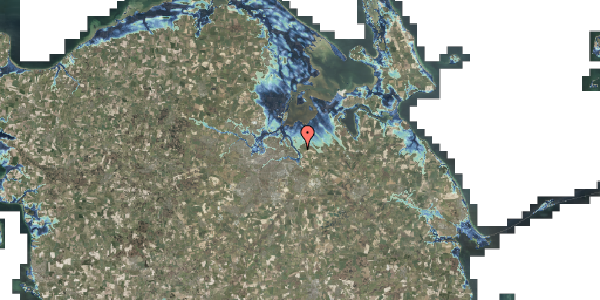 Stomflod og havvand på Utzons Allé 72, 5240 Odense NØ