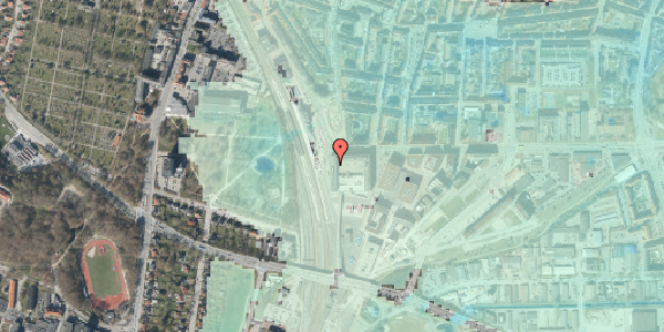 Stomflod og havvand på John F. Kennedys Plads 1N, 1. , 9000 Aalborg