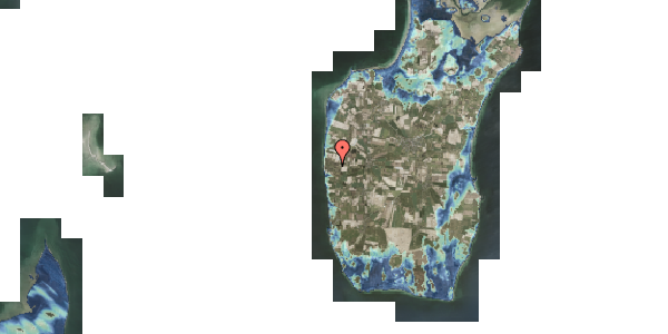Stomflod og havvand på Rosenvej 16, 8305 Samsø