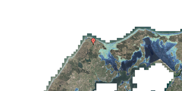 Stomflod og havvand på Sårupvej 36, 7730 Hanstholm