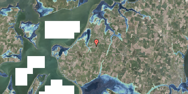 Stomflod og havvand på Frilandsvej 64, 7860 Spøttrup