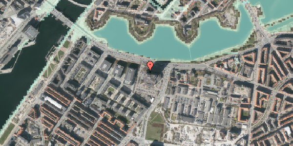 Stomflod og havvand på Amager Boulevard 70, 16. , 2300 København S
