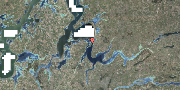 Stomflod og havvand på Livøvej 50, 7840 Højslev