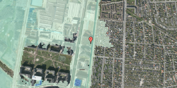 Stomflod og havvand på Ørestads Boulevard 55A, 1. 102, 2300 København S