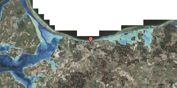 Stomflod og havvand på Hasselvej 9, 8961 Allingåbro