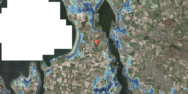 Stomflod og havvand på Håndværkervej 16, 3630 Jægerspris