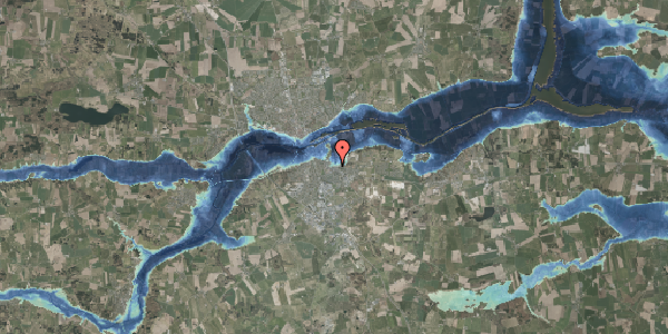 Stomflod og havvand på Godthåbsvej 33, 8960 Randers SØ