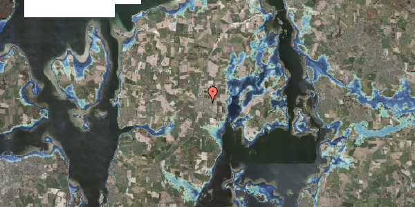 Stomflod og havvand på Fogedgårdsvej 35, 4050 Skibby