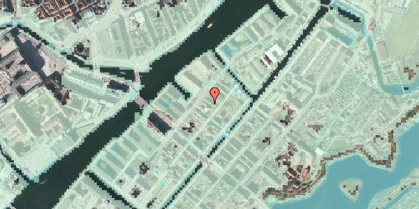 Stomflod og havvand på Strandgade 36B, 1401 København K