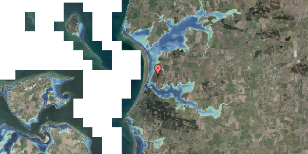 Stomflod og havvand på Monasvej 8, 9670 Løgstør