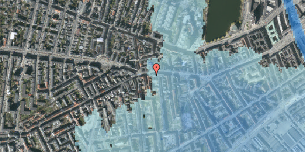 Stomflod og havvand på Vesterbrogade 71, 3. tv, 1620 København V