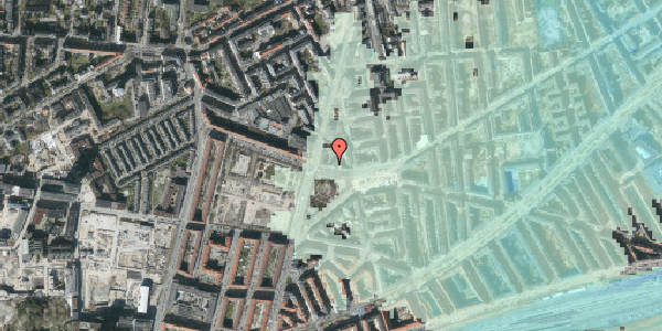 Stomflod og havvand på Enghave Plads 18, st. , 1670 København V