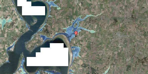 Stomflod og havvand på Fasanvej 14, 9631 Gedsted