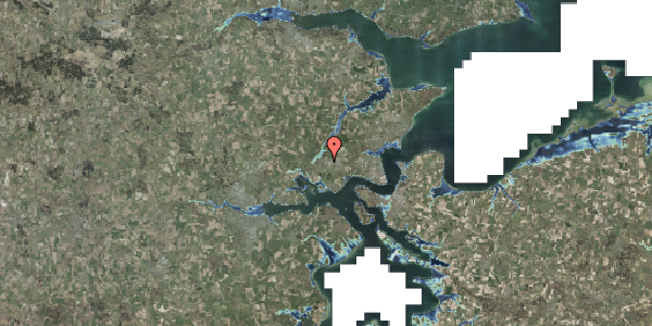 Stomflod og havvand på C. F. Tietgens Vej 16, 7000 Fredericia