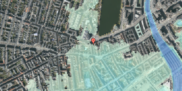 Stomflod og havvand på Bagerstræde 9, 1617 København V