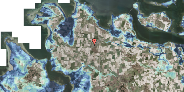 Stomflod og havvand på Ertebøllevej 8, 4840 Nørre Alslev