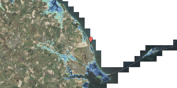 Stomflod og havvand på Skaboeshusevej 171, 5800 Nyborg